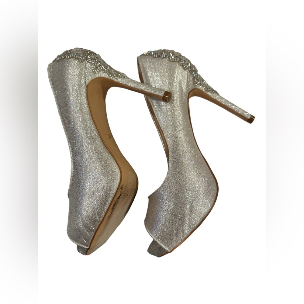 Silver Pumps - image 7